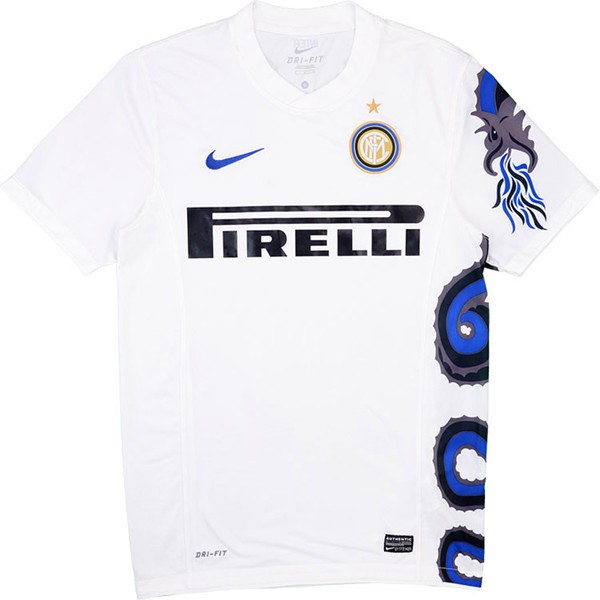Camiseta Inter Segunda equipación Retro 2010/11 Blanco